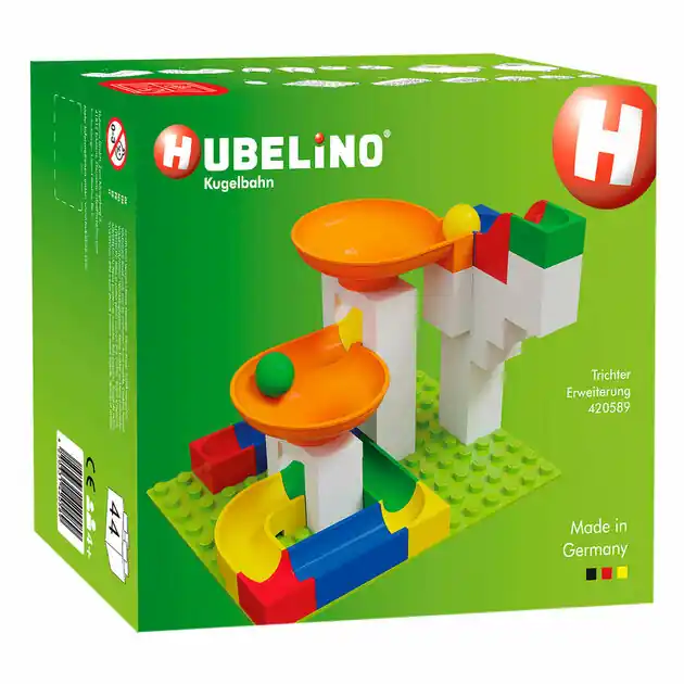 Hubelino Knikkerbaan Uitbreidingsset Trechter, 44dlg. Laatste Kans