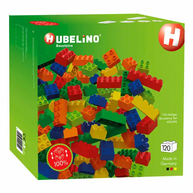 Hubelino Bouwstenenset - 120dlg. Rechtstreeks Van De Fabrikant