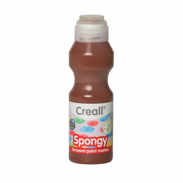Creall Spongy Verfstift Bruin, 70ml Gratis Retour