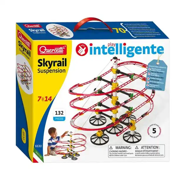 Voordeelprijs Quercetti Knikkerbaan Suspension, 132dlg.
