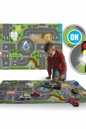Gratis Retour Kids Globe Speelkleed Verkeer met Led verkeerslichten