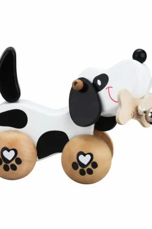 Tijdelijk Beschikbaar Classic World Houten Kwispel Hondje