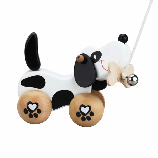 Tijdelijk Beschikbaar Classic World Houten Kwispel Hondje