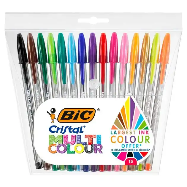 Snelle Levering BIC Cristal Balpennen, 15st.
