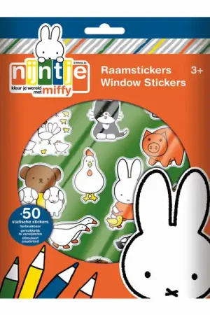 Favoriet Nijntje Raamstickers
