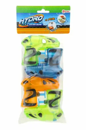 Beperkte Voorraad Splash Waterpistool Kleur, 4st.