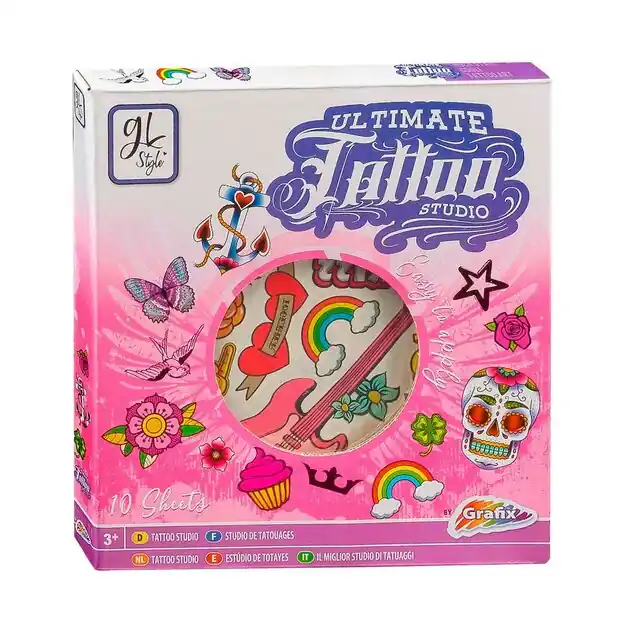 Snelle Levering Ultimate Tattoo Set - Roze