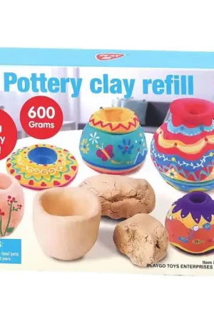 Shop Nu Playgo Pottenbak Klei, 600gr.