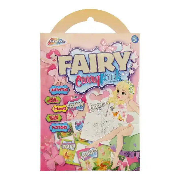 Fairy Carry Pack met Stickers Speciale Aanbieding