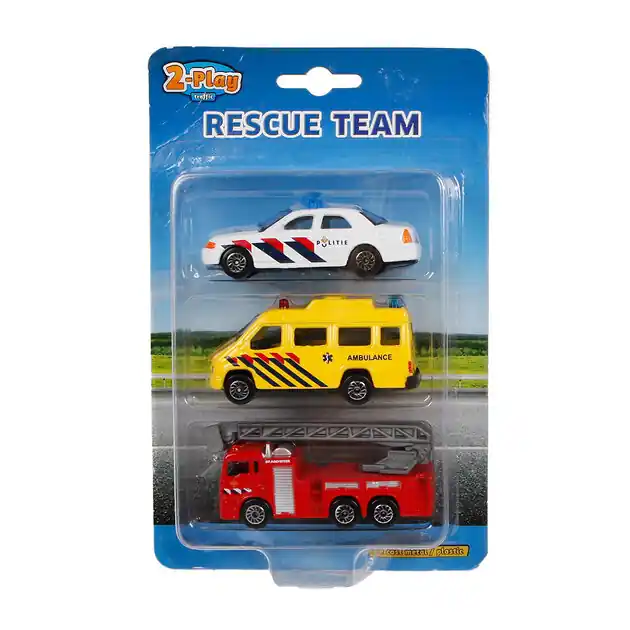 Finale Uitverkoop 2-Play Die-cast 112 Voertuigen NL, 3st.