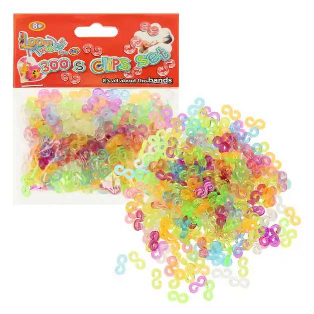 Loom Twister Clips, 300dlg. Dagaanbieding