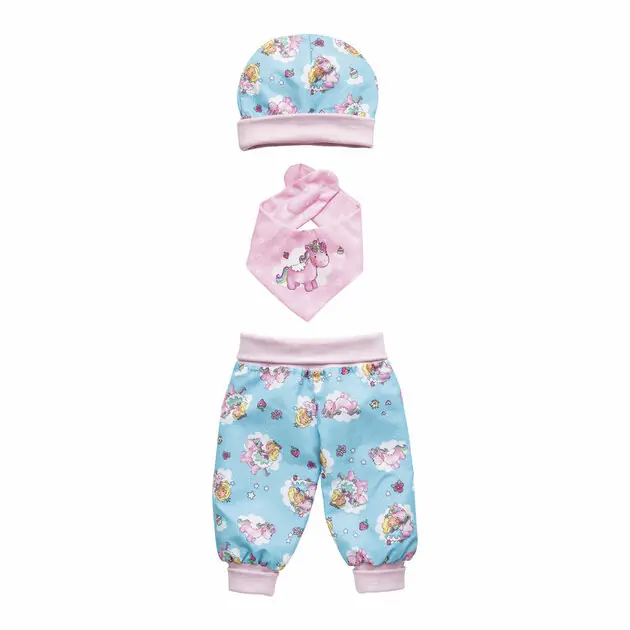 Poppenoutfit Eenhoorn, 35-45 cm Op = Op