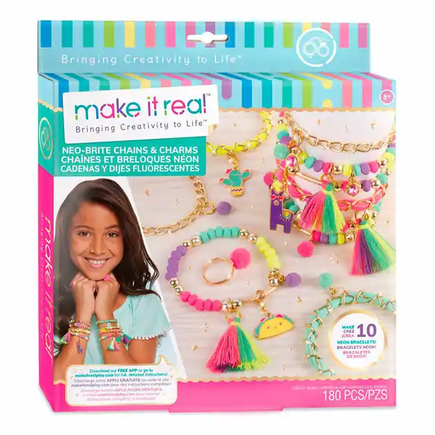 Beste Prijs Make It Real - Neon Armbandjes & Bedeltjes