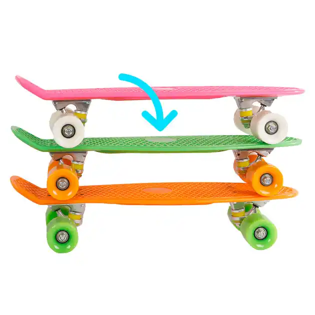 Goedkoop Skateboard Pennyboard Abec 7 - Groen