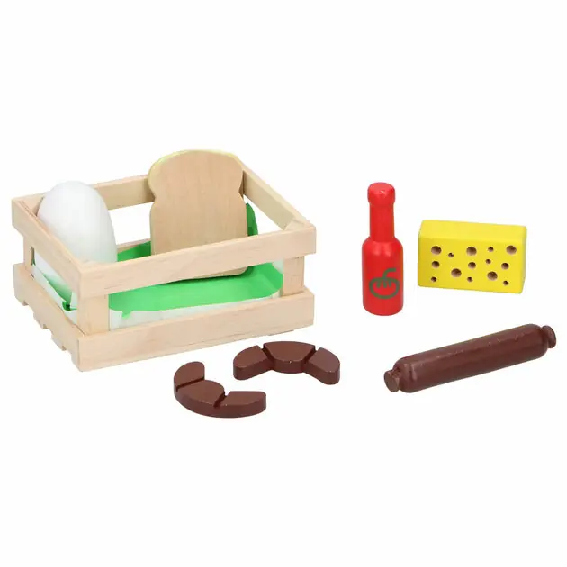Houten Kistje Ontbijt Premium