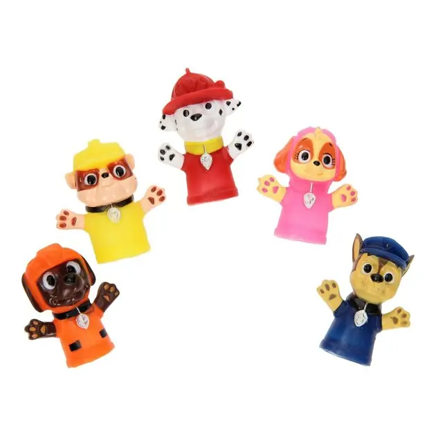 Vingerpopjes PAW Patrol, 5st. Betrouwbaar