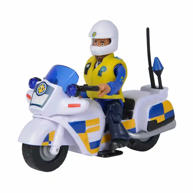 Brandweerman Sam Politiemotor Korting