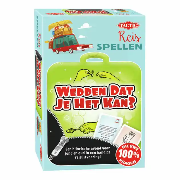 Shop Nu Reisspel Wedden dat je het kan?