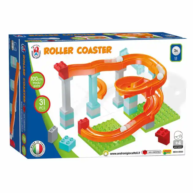 Koopje Knikkerbaan Roller Coaster Set, 31dlg.