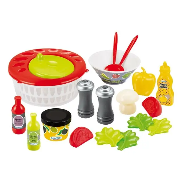 Ecoiffier 100% Chef Salade Set Beperkt Aanbod