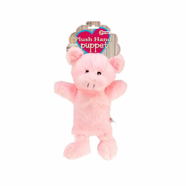 Koopje Pluchen Handpop - Varken