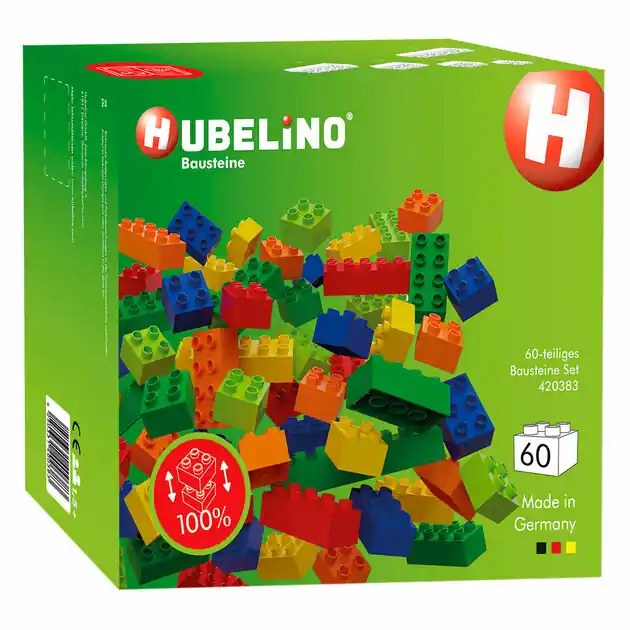 Actieprijs Hubelino Bouwstenenset - 60dlg.