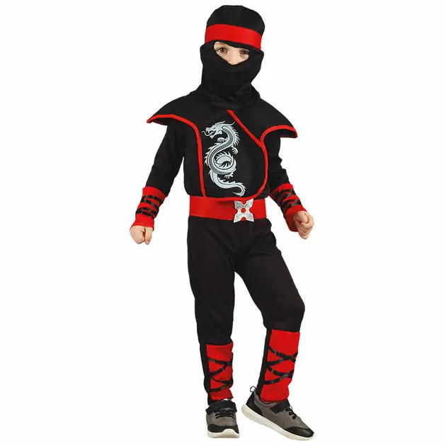 Koop Vandaag Kinderkostuum Ninja, 3-4 jaar