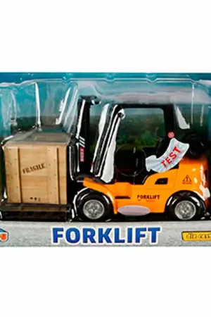 Gereduceerde Prijs 2-Play Die-cast Vorkheftruck met Licht en Geluid, 14cm