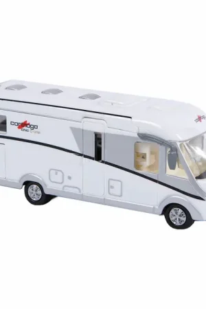 Kids Globe Die-cast Carthago Camper met Licht, 16cm Lage Prijs