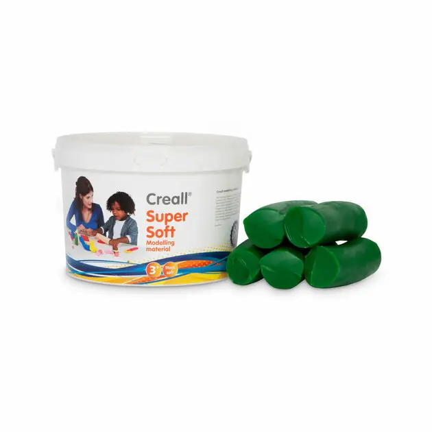 Shop Nu Creall Supersoft klei Groen, 1750gr.