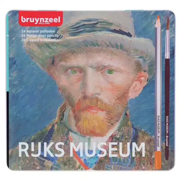 Bruynzeel Rijksmuseum Aquarelpotloden, 24st. Hete Deal