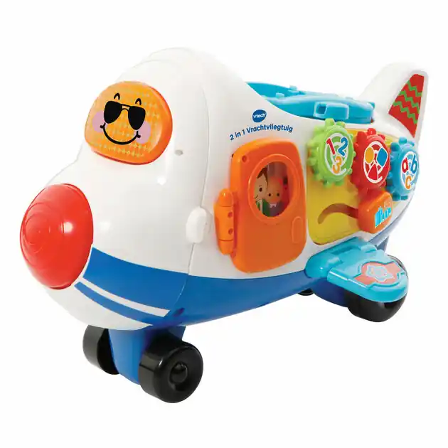 VTech Toet Toet Auto's 2in1 Vrachtvliegtuig Gereduceerde Prijs