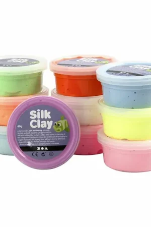 Silk Clay - Felle Kleuren, 10x40gr Meest Verkocht