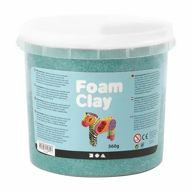 Foam Clay - Donkergroen, 560gr. Aanbieding