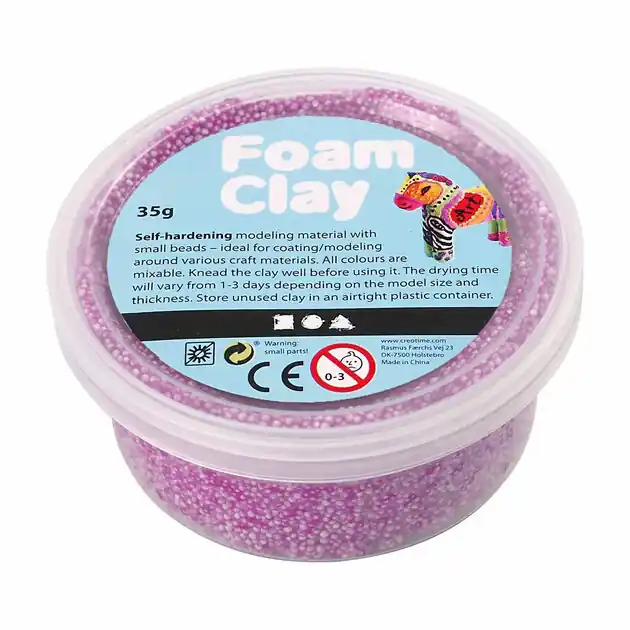 Flitsaanbieding Foam Clay - Neon Paars, 35gr.
