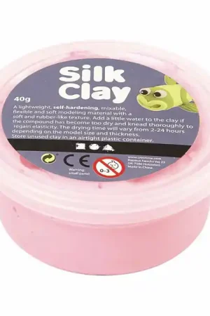 Silk Clay - Roze, 40gr. Bestseller