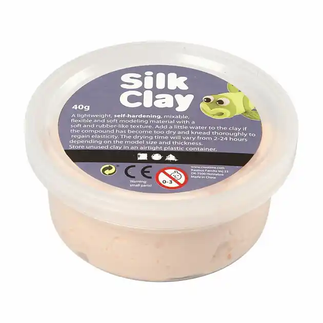 Silk Clay - Licht Roze, 40gr. Alleen Vandaag