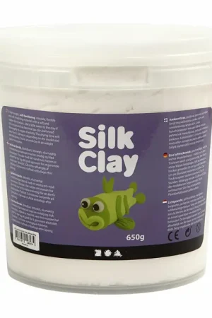 Alleen Vandaag Silk Clay - Wit, 650gr.