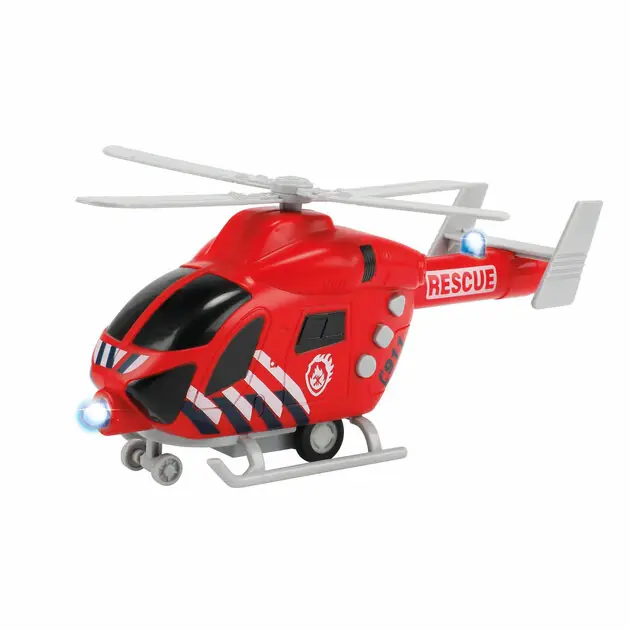 Must-Have Vehicool Brandweer Helikopter met Licht en Geluid