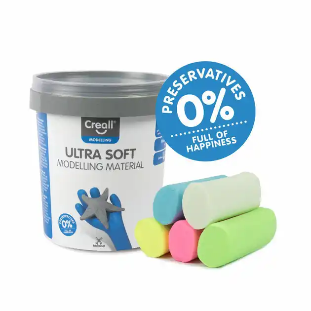 Fabrieksprijs Creall Ultra Soft Klei Pastel, 300gr.