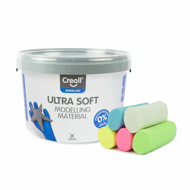 Creall Ultra Soft Klei Pastel, 1100gr. Bestel Nu