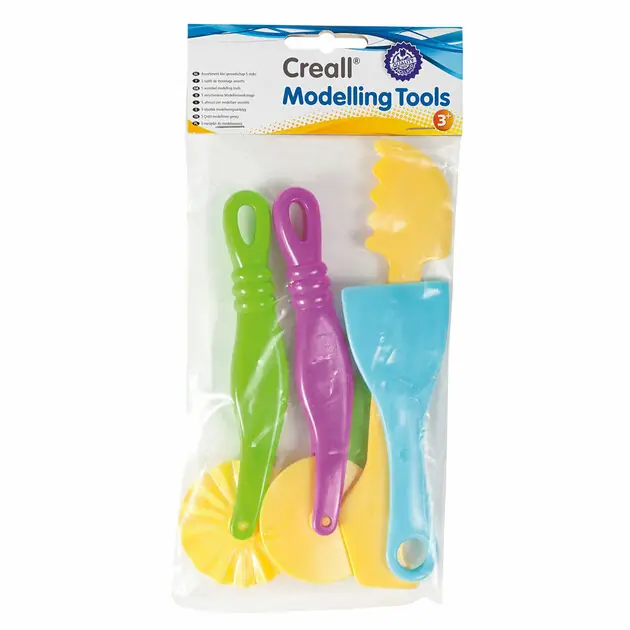 Finale Uitverkoop Creall Klei Gereedschap, 5dlg.