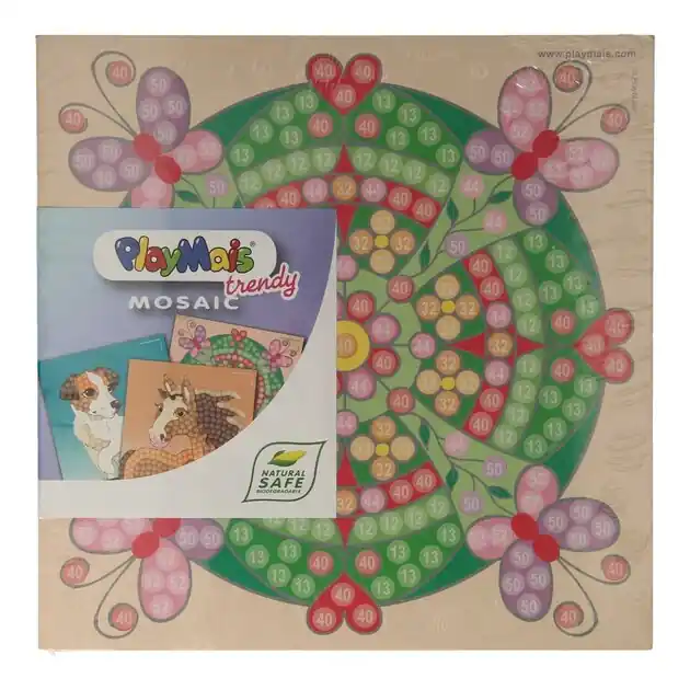Gecertificeerd PlayMais Mosaic Kaarten Versieren Trendy Mandala