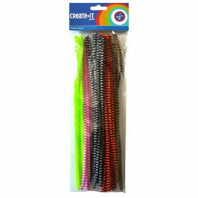 Chenille Dierenmix, 50st. Lage Kosten