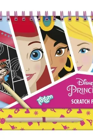 Bestseller Totum Disney Princess Scratchboek