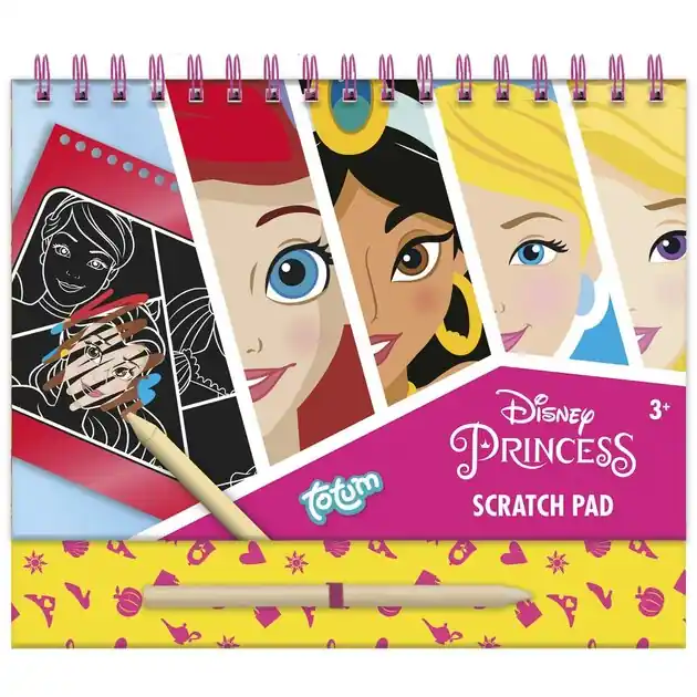 Bestseller Totum Disney Princess Scratchboek
