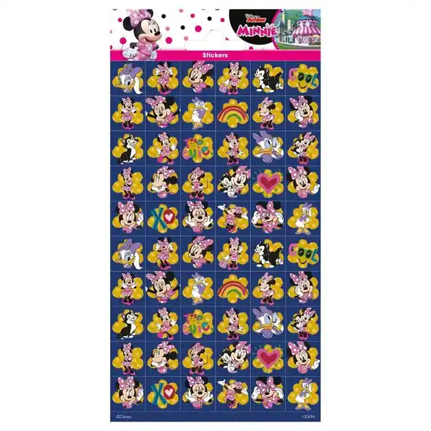 Nieuw Stickervel Minnie Mouse
