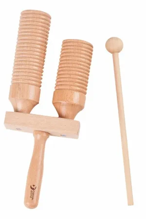 Classic World Guiro Dubbel met Stok Meest Verkocht