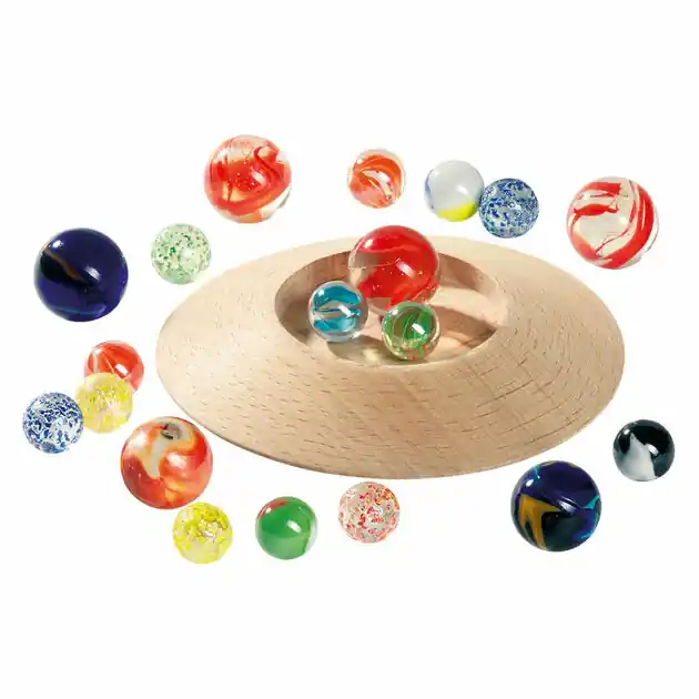 Bestseller Goki Houten Knikkerpot met Knikkers