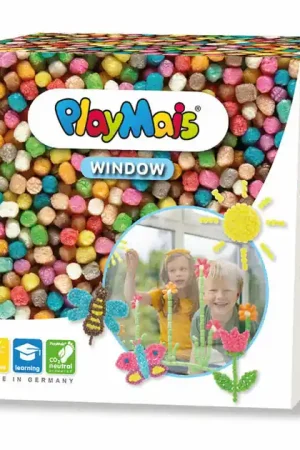 PlayMais Window Mosaic - Voorjaar, 2300dlg. Gecertificeerd